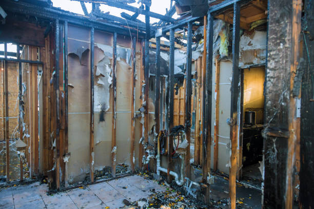 Professional Fire Board Up technician working in Buffalo, TX